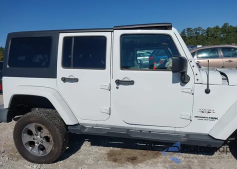 2018 Jeep Wrangler Jk Unlimited Sahara 4X4 from USA, damaged, VIN 1C4BJWEG2JL910991